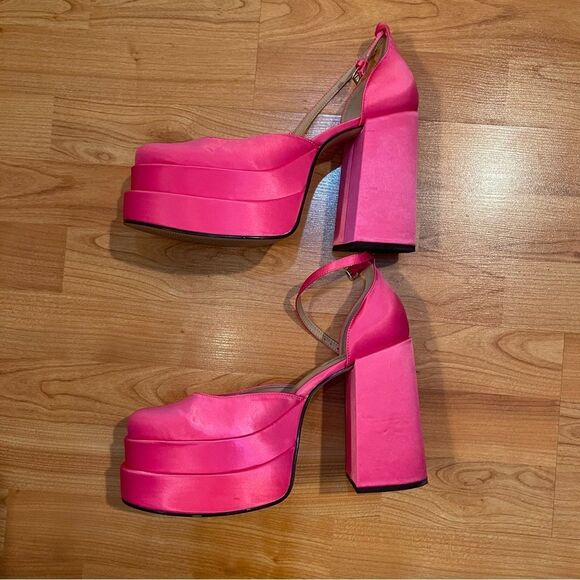 Steve Madden Charlize Platforms in Pink Size 11 - Picture 11 of 15